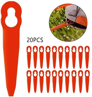 20Pcs Grasmaaier Reparatie Plastic Messen Accessoires Voor Stihl Fsa 45 Draadloze Strimmer Gras Trimmer Ondersteuning Reparatie Onderdelen