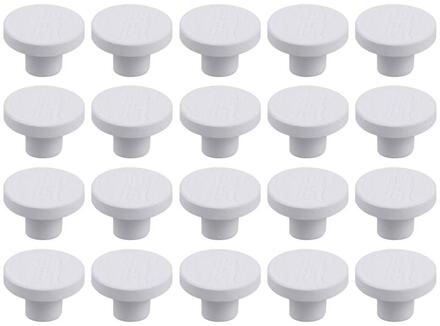 20Pcs Keramische Aquarium Coral Rack Base Coral Frag Stand Aquarium Benodigdheden Coral Houder Coral Beugel