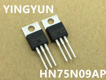 20PCS/Lot New original HN75N09AP 75N09 MOSFET N-CH 90V 75A TO-220