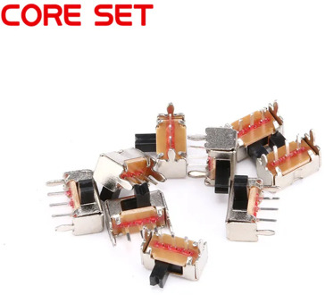 20PCS/Lot SK12D07VG3 Mini Slide Switch 1P2T 3Pin Toggle Switch SMD PCB DPDT Handle high 3mm Side Knob