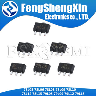 20pcs/lot SOT-89 78L05 78L06 78L08 78L09 78L10 78L12 78L15 79L05 79L09 79L12 79L15 3-Terminal Regulators