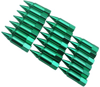 20Pcs M14X1.5 Extended 60Mm Aluminium Tuner Lugs Noten Wielen/Velgen