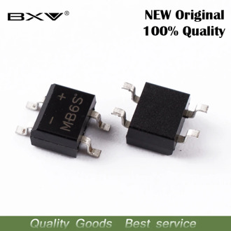 20PCS MB6S SMD 0.5A 600V Single Phases Diode Rectifier Bridge SOP-4