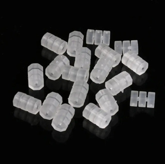 20pcs MTB Road Bike O-rings Clip Brake Line Transmission Cable Protector Shift Bicycle Parts Accessories