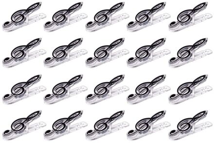 20Pcs Muziek Score Map Music Note Map Clef Map Muziek Score Map Muziekinstrument Universele B
