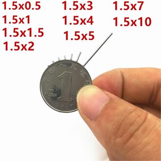 20Pcs N52 Mini Kleine Magneet Neodymium Magnetsmall Ronde Magneten 1.5X1.5mm (20stk)
