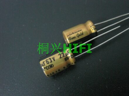 20PCS NICHICON FG 63V22UF 8x12MM fijn goud 22UF 63V FineGold MUSE Audio Condensator 22 uf/63 v 22uF 63V