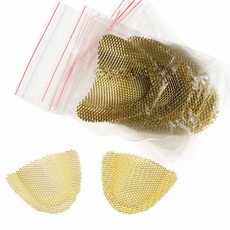 20Pcs/Pack Dental Impression Metal Net Tray Used For Strengthen Upper Teeth/Lower Teeth
