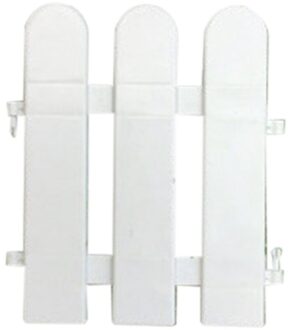 20Pcs Plastic Hek Binnenplaats Indoor Tuin Hek Kleuterschool Bloem Tuin Plantaardige Kleine Hek