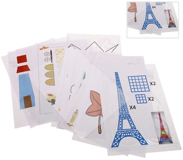 20pcs Random Special Paper Mold Template A4 Size Drawing 3D Copy Plate for 3D Printing Pen for Kids Drawing Stencils & Doodle XP