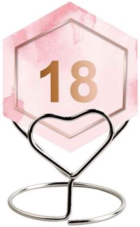 20Pcs Restaurants Plaats Kaarthouder Foto Clip Mini Verjaardagen Multipurpose Staaldraad Wedding Party Memo Notes Tafel Decor hart vorm