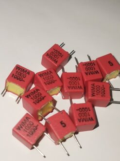 20PCS RODE WIMA FKP2 1NF 1000V 102/1000V 1000PF 1KV PCM5 Audio FKP-2 5% 102 1000P 0.001UF