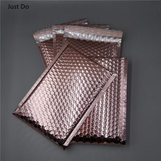 20Pcs Rose Gold Bubble Mailer Gewatteerde Envelop Self Seal Mailing Tas Bubble Envelop Envelop Post Tassen 15x13cm