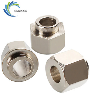 20pcs stainless steel eccentric spacer 5mm hole eccentric nut for V-roll aluminum extrusion 3D printer eccentric Screw Nut