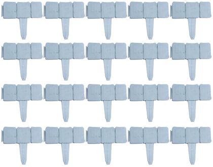 20Pcs Tuin Hek Imitatie Steen Landschap Trellis Hek Tuin Rand Plant Grens Rand Gazon Aarding Vouwen Versieren 10Pcs 20stk