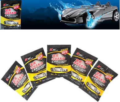 20PCS Universal Cleaning Powder Car Wash Shampoo Car Shampoo Multifunctional Cleaning Tools Car Soap Powder Car Windshield