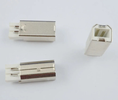 20pcs USB Type B Male Connector Port Solder Plug Replacement