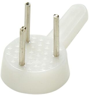 20Pcs Wit Plastic Onzichtbare Muur Mount Foto Fotolijst Nagel Haak Hanger Hard Fotolijst Muur Haken