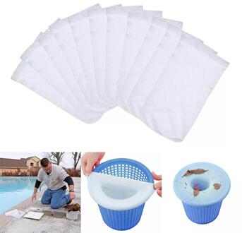 20Pcs Zwembad Skimmer Mand Saver Screen Netto Houden Zwembad Cleaning Tools Set Milieuvriendelijk Geen Giftig