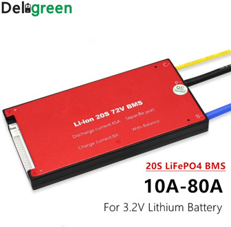 20S 30A 40A 50A 60A BMS Protection Circuit Board for LiFePo4 LFP NCM LIi-ion Battery Pack for Electric Bicycle and Scooter