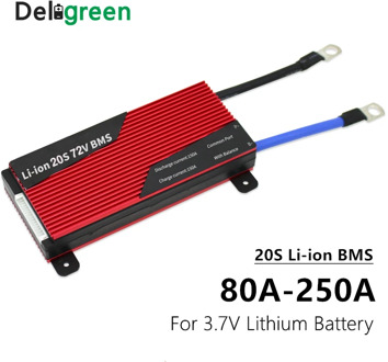 20S 80A 100A 120A 150A 200A 250A PCM/PCB/BMS for 72V LiFePO4 LiNCM Li-ion Battery Electric Car Protection Circuit Board