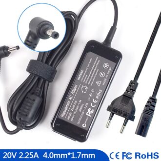 20V 2.25A Notebook Ac Adapter Oplader Voor Lenovo 36200247 E431 01FR112 FRU01FR116 01FR133 ADLX45NCCA ADLX45DLC3A ADL45WCD