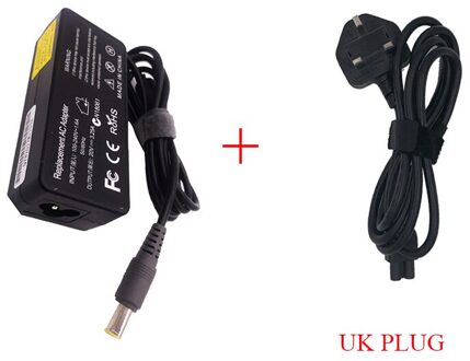 20V 3.25A 65W 7.9*5.5Mm 8 Pin Ac Laptop Adapter Voor Lenovo Ibm C100 C200 N200 x200 X300 R400 R500 T410 T510 V100 V200 Charger met UK plug