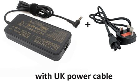 20V 7.5A 150W 6.0*3.7Mm Ac Laptop Lader Adapter Voor Asus Tuf Gaming A15 FX505 FX505D FX505DU FX505DT FX506lu VX60G ADP-150CH B met UK kabel