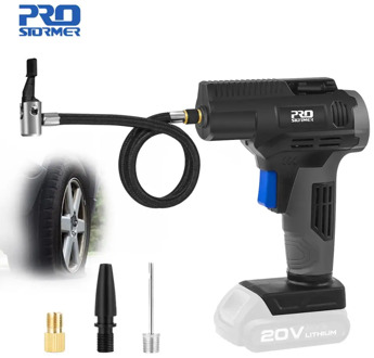 20V Air Inflator Portable Car Air Compressor Pump Handled Digital Rechargable Air Compressor Hot Bare Tool By PROSTORMER