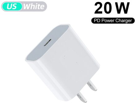 20W 18W Pd Usb C Lader Voor Iphone 12 Pro Max 11 Xs Xr Fast Charger Type C qc 3.0 Op Xiaomi Quick Opladen Mobiele Telefoon Oplader 1stk / 20W US plug