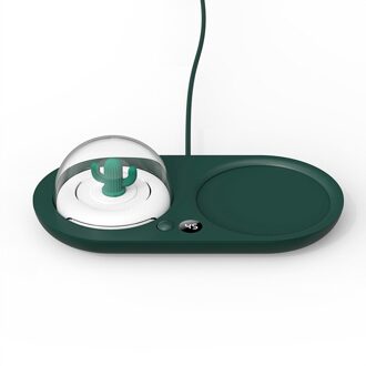 20W Cup Heater Cup Warmer 3 Gear Mok Verwarming Coaster Smart Thermostatische Hete Plaat Voor Koffie Melk Thee Verwarming pad Auto-Off 220V groen