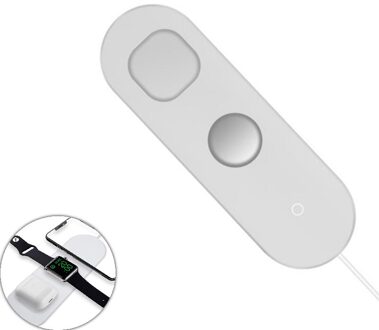 20W Drie In Een Oplader Draadloos Opladen Quick Charge Voor Samsung Draadloze Snelle Oplader Qi Voor Telefoon Voor Horloge