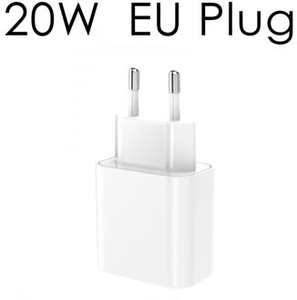 20W Mag Veilig Usb Fast Charger Adapter Voor Magsafe Apple Iphone 12 Pro Max Mini Magnetische Draadloze Oplader Pd quick Charge Plug 20W EU