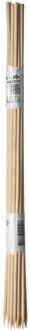 20x Bamboestokken / tonkinstokken 30 cm - diameter 3-3.5 mm - splitbamboe - plantensteunen / plantstokken