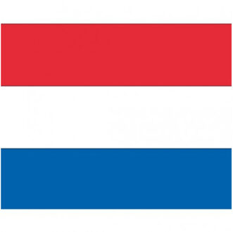 20x Binnen en buiten stickers Nederland 10 cm - Nederlandse stickers - Supporter feestartikelen - Landen decoratie en versieringen