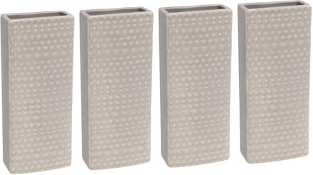 20x Radiator bak luchtbevochtigers / waterverdampers rechthoekig Luna grijs 17,7 cm