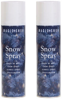 20x stuks busjes Spuitsneeuw sneeuwspray 150 ml