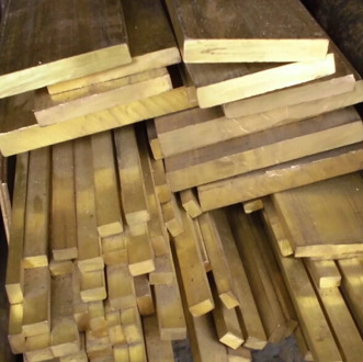 20x20x200mm H59 High Quality Brass Shaft Copper Square Flat Bar Model Maker DIY material All sizes in stock Free Shipping