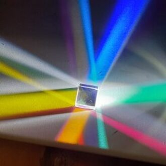 20X20X20mm Cross Dichroisme X Cubic Prisma Optische Glas Vierkante Prism Rgb Combiner Separator Party Home Decoration