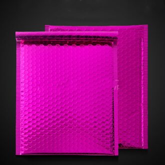 20X28 + 4cm Rose Rood Poly Bubble Mailer Enveloppen Padded Mailing Bag Self Afdichting Verpakking Zak wrap Opslag 10 stks/partij