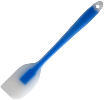 21.3X4Cm Silicone Cake Spatel Non-stick Boter Koken Keuken Mixer Cookie Pastry Schraper Food Grade bakken Tools blauw