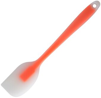 21.3X4Cm Silicone Cake Spatel Non-stick Boter Koken Keuken Mixer Cookie Pastry Schraper Food Grade bakken Tools oranje