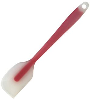 21.3X4Cm Silicone Cake Spatel Non-stick Boter Koken Keuken Mixer Cookie Pastry Schraper Food Grade bakken Tools rood