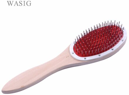 21*5.5 Cm 1 Pc Handige Draagbare Professionele Roestvrijstalen Naalden Hackle Borstel Kammen Voor Ruwe Haar Maken Haar extension Tool