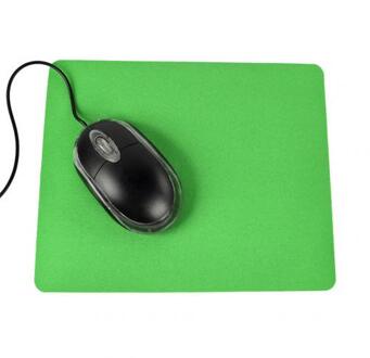 21.5X17.5 Cm Muismat Gaming Pc Laptop Mouse Pad Anti-Slip Effen Kleur Rechthoek Mat Alfombrilla Raton коврик Для Мыши groen