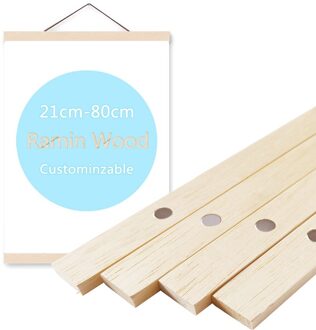 21-70 Cm Schilderen Frame Magnetische Houten Hanger Houten Fotolijst Schilderdoek Poster Frame Canvas Frame Art Hanger kerst WT108-2 / 50CM