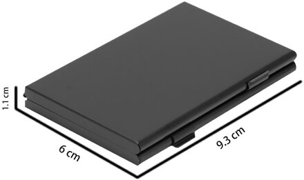 21 in 1 Kaarthouder Opbergdoos Nano Card Case Protector Aluminium Voor iLA Zijde D1 X Indruk ImSmart A504 im Smart A404