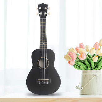 21-Inch 12-String Carbon Fiber Ukulele Beginner Soprano Instrument 4-String Hawaiian Guitar Music Gift