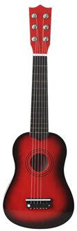 21 Inch 6 Snaren Kleine Mini Gitaar Basswood Gitaar Met Pick Snaren Muziekinstrumenten Speelgoed Voor Kinderen Kids