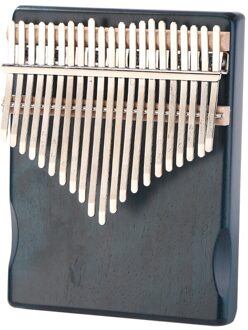 21 Toetsen Kalimba Mahonie Houten Kalimba Muziekinstrument Duim Piano Afrikaanse Mbira Hout Kalimba Piano Kerstcadeau blauw